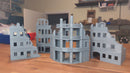 Stalingrad Ruins Set - Tabletop Wargaming WW2 Terrain | Miniature 3D Printed Model | Flames of War & Bolt Action