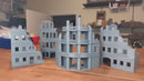 Stalingrad Ruins Set - Tabletop Wargaming WW2 Terrain | Miniature 3D Printed Model | Flames of War & Bolt Action