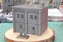 Modular Factory - Tabletop Wargaming WW2 Terrain | Miniature 3D Printed Model | Flames of War - Chain of Command