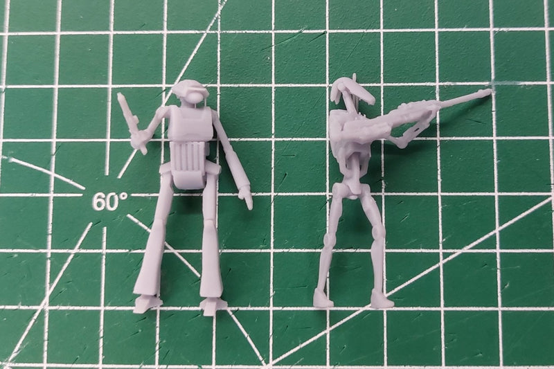 Droids Trio - Star Wars Legion 35mm Proxy Miniature for Tabletop RPG