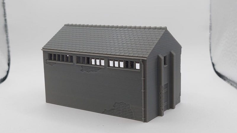 Truck Garage - Tabletop Wargaming WW2 Terrain | Miniature 3D Printed Model | Flames of War - Chain of Command