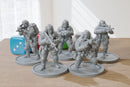 2nd Regiment Chinese PLAGF Infantrymen - 3D Printed Mini's - Modern Wargaming 28mm / 32mm Scale