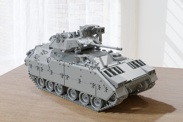 M2 Bradley US Army Infantry Fighting Vehicle - 3D Resin Printed 28mm / 20mm / 15mm Miniature Tabletop Wargaming Vehicle