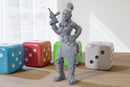Doctor Punk Female - 3D Printed RPG Minifigure - Cyberpunk / Sci-Fi - 28mm / 32mm Scale
