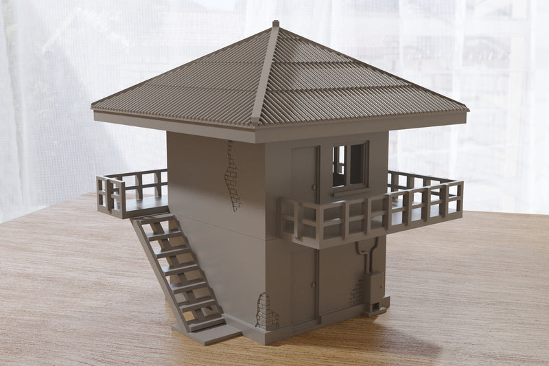 Watch Tower - Miniature Wargaming Terrain - Zona Alfa - Team Yankee - 3D Print
