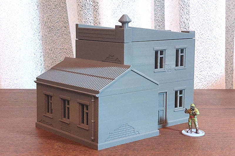 HQ / Weaponry / Communications - Miniature Wargaming Terrain - Zona Alfa - Team Yankee - 3D Print