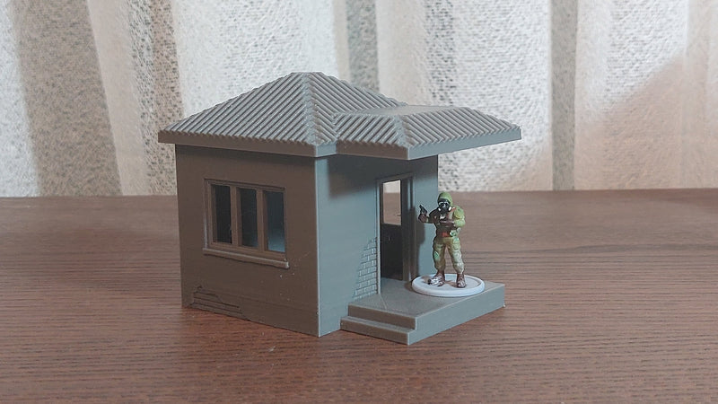 Guard Hut - Miniature Wargaming Terrain - Zona Alfa - Team Yankee - 3D Print