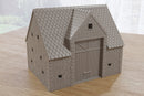 Normandy French Farm Barn - Tabletop Wargaming WW2 Terrain | Proxy 3D Printed Miniature for Bolt Action - Chain of Command - Flames of War