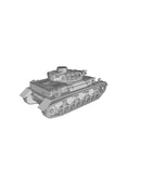 PZ.KPFW. IV F1 - WW2 German Tank - 3D Resin Printed 28mm / 20mm / 15mm Miniature Tabletop Wargaming Vehicle