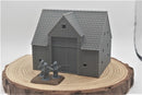 Normandy French Farm Barn - Tabletop Wargaming WW2 Terrain | Proxy 3D Printed Miniature for Bolt Action - Chain of Command - Flames of War