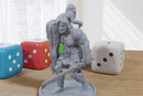 Barbarian Capturing a Girl - 3D Printed Minifigures for Fantasy Miniature Tabletop Games DND, Frostgrave 28mm / 32mm / 75mm