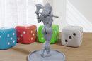 Sexy Barbarian Pinup - 3D Printed Minifigures for Fantasy Miniature Tabletop Games DND, Frostgrave 28mm / 32mm / 75mm