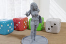 Sexy Warrior Girl - 3D Printed Minifigures for Fantasy Miniature Tabletop Games DND, Frostgrave 28mm / 32mm / 75mm