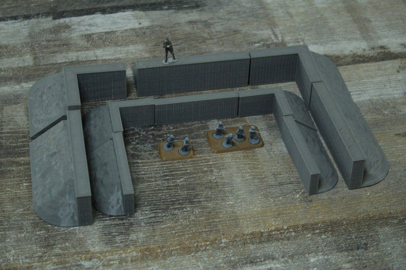 Airfield Parking Lot - 3D Printed Miniature Wargaming Terrain - Awesome for Tabletop Games like Bolt Action or Flames or War
