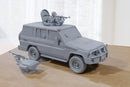 Land Cruiser Armored Common - 3D Resin Printed 28mm Miniature Tabletop Wargaming Vehicle