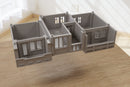 Vietnam Urban Street Row Set - 3D Printed Tabletop Wargaming Terrain - Ideal for Games like Oscar Mike - Vietnam Alpha