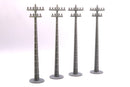 Euro Asian Telephone Poles Set (4pc) - 3D Printed Tabletop Wargaming Terrain - Ideal for Games like Oscar Mike - Vietnam Alpha