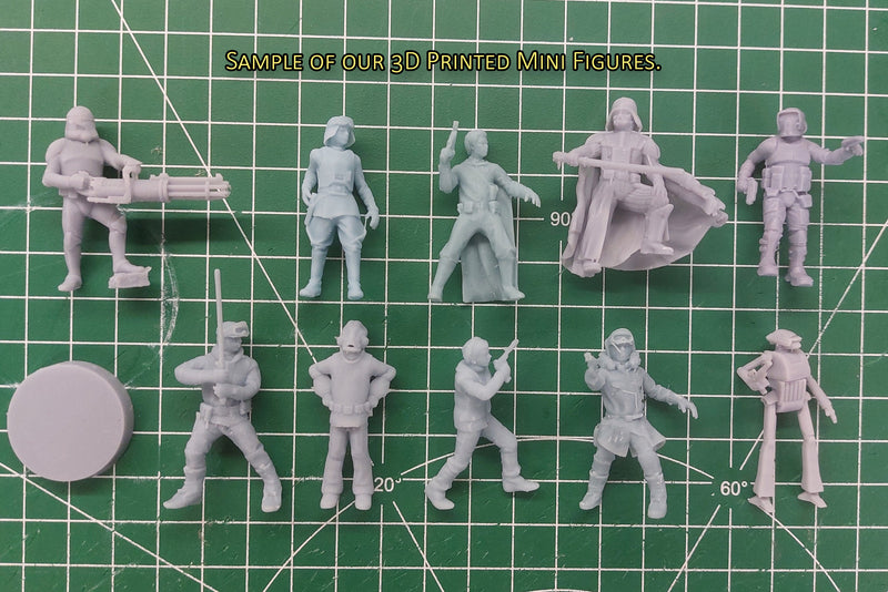 Master Jedi Knight - Star Wars Legion 35mm Proxy Miniature for Tabletop RPG