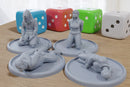Civilian Hostages - Modern Wargaming Miniatures for Tabletop RPG - 28mm / 32mm Scale Minifigures