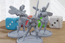 Viscious Feral Fae - 3D Printed Minifigures for Fantasy Miniature Tabletop Games DND, Frostgrave 28mm / 32mm / 75mm