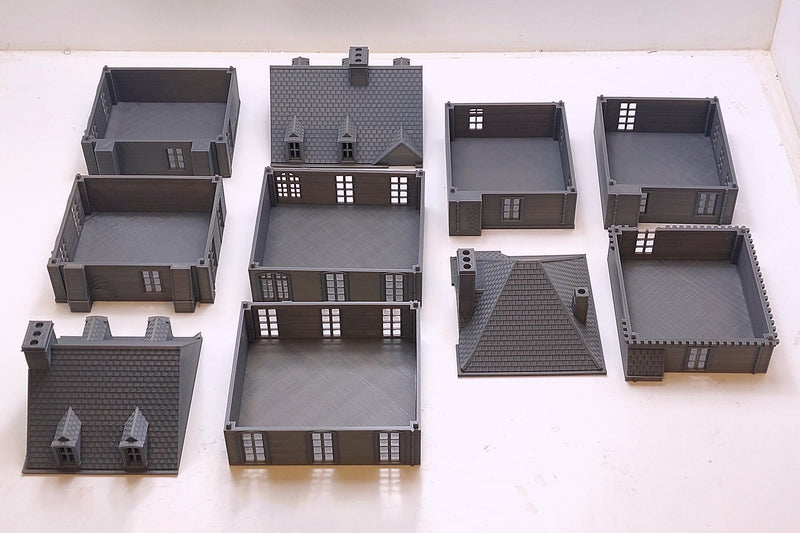 Chateau st Come Brevile - Tabletop Wargaming WW2 Terrain | Proxy 3D Printed Miniature for Bolt Action - Chain of Command - Flames of War