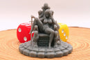 Brutal Throne Pinup - 3D Printed Minifigures for Fantasy Miniature Tabletop Games DND, Frostgrave 28mm / 32mm / 75mm