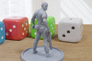 Sean - 3D Printed Minifigure for Zombie Post Apocalyptic Miniature Tabletop Games TTRPG
