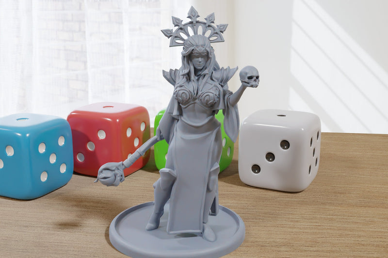 Melissa - 3D Printed Minifigure - Proxy Minis for DnD, Baldurs Gate, Tabletop Fantasy RPG - 28mm / 32mm