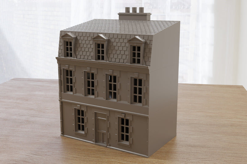 Normandy French Cottage DS T8 - 3D Printed Tabletop Wargaming Terrain for Miniature Games like Bolt Action, Flames of War