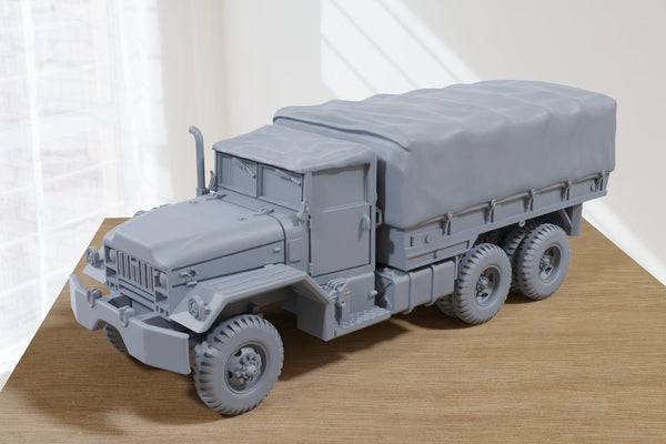 M54 Covered Truck - 3D Resin Printed Modern Wargaming Vehicles - Miniatures for Tabletop Wargames - TTRPG