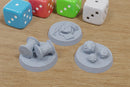 Artifacts and Stash Tokens - 3D Printed Minifigure - Post Apocalyptic Miniature for Zona Alfa - Fallout Wasteland