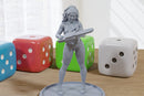 Hollywood Chaisaw Strumpet SFW/ NSFW 3D Printed Minifigures for Fantasy Miniature Tabletop Games DND, Frostgrave 28mm / 32mm / 75mm