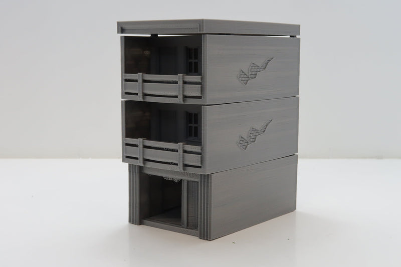 Vietnam Urban Commercial / Residential Building (VUB_T04) Nam, Hue, Saigon insipred 3D Printed Tabletop Wargaming Miniature Terrain
