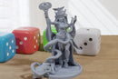 Oracle Sexy Pinup 3D Printed Minifigures for Fantasy Miniature Tabletop Games DND, Frostgrave 28mm / 32mm