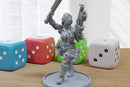 Jungle Colonel Babe - 3D Printed Proxy Minifigures for Sci-fi Miniature Tabletop Games like Stargrave and Five Parsecs from Home