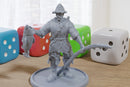 Fisherman- Medieval Townsfolk / Villagers - 3D Printed Minifigures for Tabletop Role Playing Miniature Games 28mm / 32mm Scale