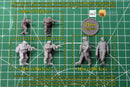 Jungle Sergeant Babe - 3D Printed Proxy Minifigures for Sci-fi Miniature Tabletop Games like Stargrave and Five Parsecs from Home