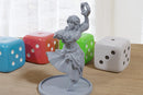 Gypsy Dancer - 3D Printed Minifigure - Proxy Minis for DnD, Baldurs Gate, Tabletop Fantasy RPG - 28mm / 32mm Scale