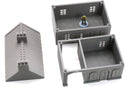 French Row House DS T1 - Tabletop Wargaming WW2 Terrain | Miniature 3D Printed Model | Flames of War & Bolt Action