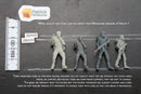 Farmer Survivors - 3D Printed Minifigure for Zombie Post Apocalyptic Miniature Tabletop Games TTRPG
