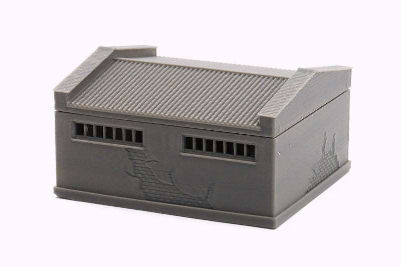 Airfield Tools Shed - 3D Printed Miniature Wargaming Terrain - Awesome for Tabletop Games like Bolt Action or Flames or War