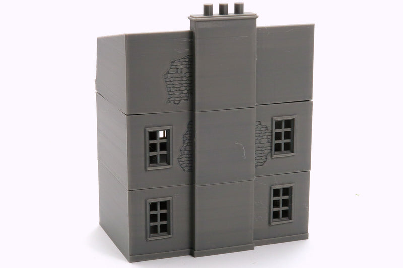 Normandy French Cottage DS T8 - 3D Printed Tabletop Wargaming Terrain for Miniature Games like Bolt Action, Flames of War