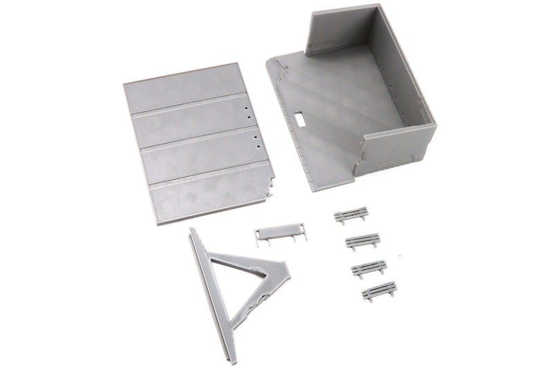 ZONA ALFA Soviet Bus Stop - Tabletop Wargames Terrain - Chernobyl Gaming Miniatures - 15mm - 20mm - 28mm - 32mm