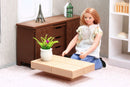 Japanese Floor Table - 1:12 Scale Dollhouse Furniture - 3D Printed Miniature Doll Decoration