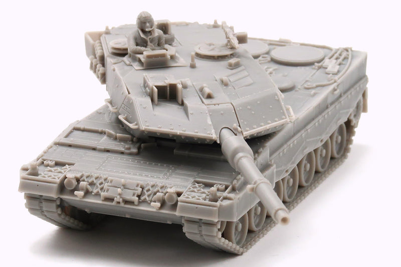 Leopard 2A5 Main Tank - 3D Printed Miniature Wargaming Combat Vehicle - 28mm / 20mm / 15mm Scale