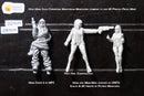 Pix3l Hacker - 3D Printed Mini - Cyberpunk / Sci-Fi - Tabletop Miniature Wargaming - 28mm / 32mm Scale Minifigures