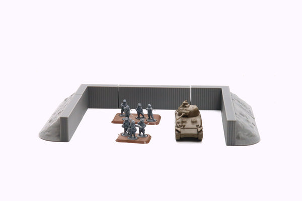 Airfield Parking Lot - 3D Printed Miniature Wargaming Terrain - Awesome for Tabletop Games like Bolt Action or Flames or War