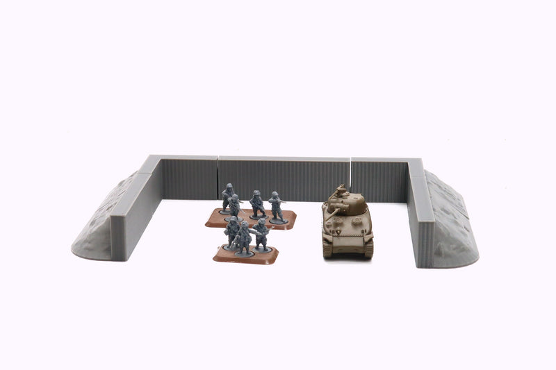 Airfield Parking Lot - 3D Printed Miniature Wargaming Terrain - Awesome for Tabletop Games like Bolt Action or Flames or War