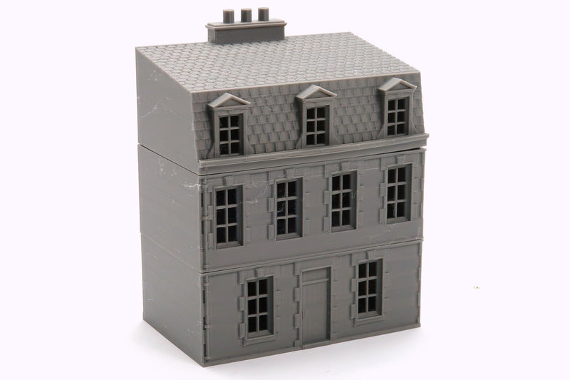 Normandy French Cottage DS T8 - 3D Printed Tabletop Wargaming Terrain for Miniature Games like Bolt Action, Flames of War