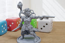 Cressida Bounty Hunter - 3D Printed Proxy Minifigures for Sci-fi Miniature Tabletop Games like Stargrave and Five Parsecs from Home
